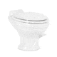 Dometic Dometic 321 Gravity Flush Toilet, White, 9108782773
