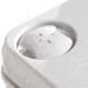 DOMETIC SeaLand 974 Portable Toilet 2.6 Gallon - Grey w/Brackets, 301097406