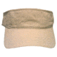 Dorfman Pacific Twill Visor Adj Back Khk V7-BASC-KHAKI
