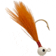 Double-O Tackle Company Flu-Flu Jig, 1/16 oz, Sz 6 Hook, White/Orange, 63107