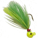 Double-O Tackle Company Flu-Flu Jig, 1/32 oz, Sz 8 Hook Chartreuse/Chartreuse &amp; Lime, 62993