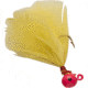Double-O Tackle Company Flu-Flu Jig, 1/64 oz, Sz 10 Hook, Pink/Yellow, 61504