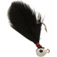 Double-O Tackle Company Flu-Flu Jig, 1/64 oz, Sz 10 Hook, White/Black, 61102