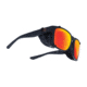 Dragon Mountaineerx Glacier Glasses-Matte Black-Red Ion