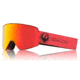 Dragon NFX2 Goggles, Mill/LumaLens Red Ion, with Bonus LumaLens Rose, One Size 286056030484