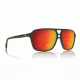 Dragon Passport Sunglasses-Matte Grey-Red Ionized