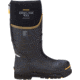 Dryshod Steel-Toe Max Hi Protective Work Boot - Mens, Black/Yellow, 10, STM-UH-BK-010