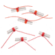 Du-Bro Slip Bobber Knot Tying Kit, Orange, 1156
