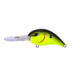 Duckett Fishing BD 6 Deep Diver Bait, Chartreuse Black Back, BD6DD- CBLB
