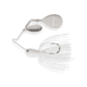 Duckett Fishing BD Water Slash Double Colorado Spinnerbait, Special White, 1/2 oz, MXWSDC1/2 SW