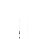 Duckett Fishing Crapple Slayer Lt Mod Fast Spinning Rod, Medium, White, 6 ft 3 in, DFCR63ML-S