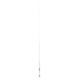 Duckett Fishing Pro Series Casting Rods, Med, White, 6ft 8in, DFPS68M-C