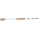 Duckett Fishing Pro Series Spinning Rod, Med, White, 6ft 8in, DFPS68M-S