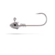 Duckett Fishing Subtle Head w/ Eye 3/0 Hook, 4 Pieces, Unpainted, 1/8 oz. 3/0 Hook, BDSTH 1/8 3/0
