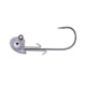 Duckett Fishing Sway Head w/ Eye 2/0 Hook, 4 pieces, Unpainted, 1/4 oz. 2/0 Hook, BDSH 1/4 2/0