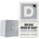 Duke Cannon Supply Co Gunsmoke Big Ass Brick Of Soap, Gray, Small, BSBA-GSMK10