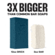 Duke Cannon Supply Co Naval Diplomacy Big Ass Brick Of Soap, Blue, Small, BSBA-NVLD10