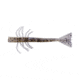 Big Bite Baits Shrimp Tail Soft Baits, 6 per Pack, Baby Sea Trout, 4 inch, SHMP-T4