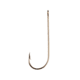 Eagle Claw Aberdeen Hook,Non-Offset,Ringed Eye,Light Wire,Bronze,A-Pack Hooks 214A-10