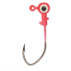 Eagle Claw Ball Head Jig Pro V Hook, Pink, 1/32oz, 10 per Pack, PFPV132-13