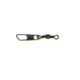 Eagle Claw Barrel Swivel w/Safety Snap,Resealable,Black,Size 3 01042-003