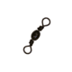 Eagle Claw Barrel Swivel,Resealable,Black,Size 1 01012-001