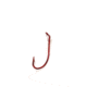 Eagle Claw Baitholder Saltwater Snelled Hook,Offset,Down Eye,2 Slices,Curved Point,Mono,18in,Sea Guard Red 9139RH-4