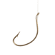 Eagle Claw Kahle Horizontal Snelled Hook,Offset,Straight Point,Up Eye,Wide Bend,Mono,7in,Bronze 147H-1