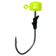 Eagle Claw Lazer Sharp Pro-V Finesse Jig, Chartreuse, 1/16oz, 5 per Pack, LNJ116-03