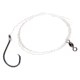 Eagle Claw Lazer Sharpinline Octopus Circle Striped Bass Rig, Size 6/0 L7228 Hook, 42in, Platinum Black, 1/Pack, L925-C1