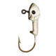 Eagle Claw Panfish Swimbait Head Jig, Black Pearl, 1/16oz, 5 per Pack, PFSBH116-99
