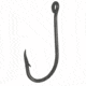 Eagle Claw Plain Shank Hook,Offset,Ringed Eye,Stainless Steel,50-Box Hooks 090SSF-9/0