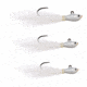 Eagle Claw Trokar Bucktail Jig 1,2,3 OZ ASSORT WHITE TKBJAW-1