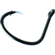 Eagle Claw Trokar Lancet Tournament Non-Offset Circle Hook, Forged, Wide Gap, Live Bait, Welded Eye, Black Chrome, Size 8/0, 50 per Pack, TK4TP-8/0