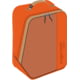 Eagle Creek Pack-It Reveal Cube Bag, Mandarin, Small, EC040419820