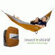Double Nest Hammock w/ Insect Shield-Orange/Grey