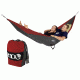 Eagles Nest Outfitters Double Deluxe Hammock-Red/Charcoal