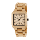 Earth Wood Arapaho Bracelet Watch w/Date, Khaki/Tan, One Size, ETHEW3601