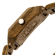 Earth Wood Arapaho Bracelet Watch w/Date, Olive, One Size, ETHEW3604