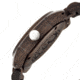Earth Wood Heartwood Bracelet Watch w/Date, Dark Brown, One Size, ETHEW1502
