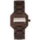Earth Wood Acadia Bracelet Watch, Dark Brown, One Size, ETHEW4702