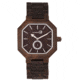 Earth Wood Acadia Bracelet Watch, Dark Brown, One Size, ETHEW4702