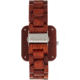 Earth Wood Berkshire Bracelet Watch w/Date, Red, One Size, ETHEW5703