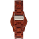 Earth Wood Blue Ridge Bracelet Watch, Red, One Size, ETHEW5803