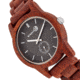 Earth Wood Blue Ridge Bracelet Watch, Red, One Size, ETHEW5803