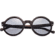 Earth Wood Canary Polarized Sunglass, Ebony/Black, One Size, ESG040E