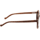 Earth Wood Canary Polarized Sunglass, Red Rosewood/Brown, One Size, ESG040R