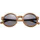 Earth Wood Canary Polarized Sunglass, Zebrawood/Black, One Size, ESG040Z