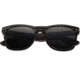 Earth Wood Cape Cod Sunglasses, Ebony Frame, Silver Lens, Polarized, One Size, ESG060E