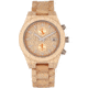 Earth Wood Castillo Bracelet Watch w/Date, Khaki, One Size, ETHEW5101